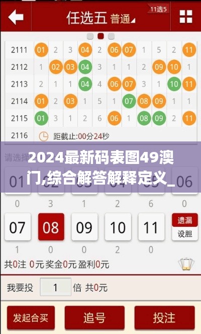 2024最新码表图49澳门,综合解答解释定义_V版8.792