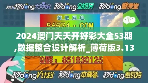 2024澳门天天开好彩大全53期,数据整合设计解析_薄荷版3.130