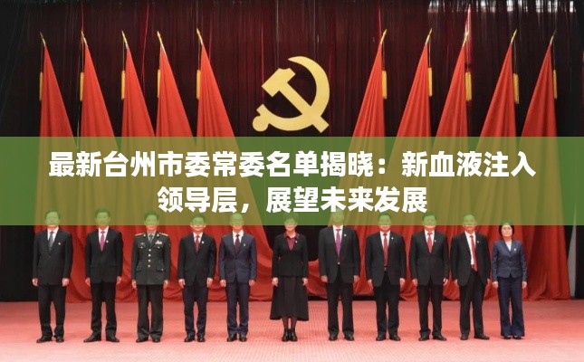 最新台州市委常委名单揭晓:新血液注入领导层,展望未来发展