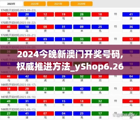 2024今晚新澳门开奖号码,权威推进方法_yShop6.260