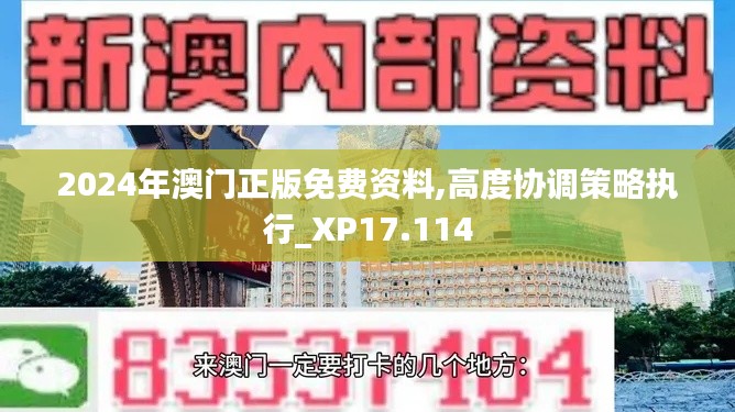 2024年澳门正版免费资料,高度协调策略执行_XP17.114