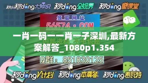 一肖一码一一肖一子深圳,最新方案解答_1080p1.354