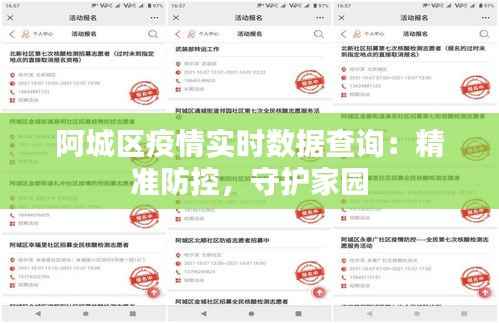 阿城区疫情实时数据查询:精准防控,守护家园