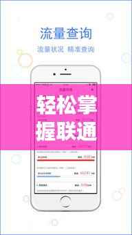 轻松掌握联通实时流量设置,畅享网络无忧