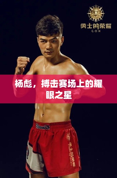 杨彪,搏击赛场上的耀眼之星