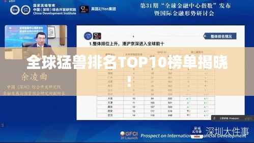全球猛兽排名TOP10榜单揭晓！
