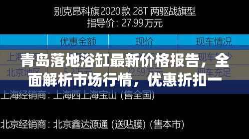 青岛落地浴缸最新价格报告,全面解析市场行情,优惠折扣一网打尽