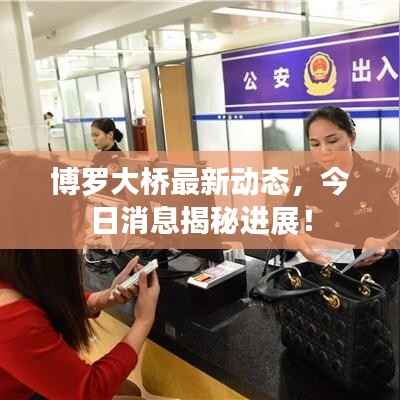 博罗大桥最新动态,今日消息揭秘进展!