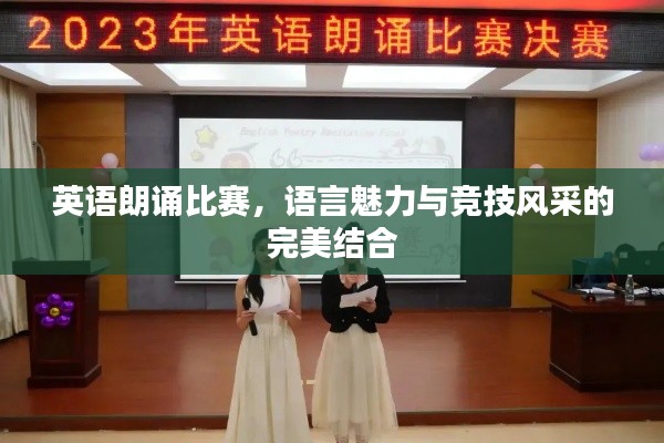 英语朗诵比赛,语言魅力与竞技风采的完美结合