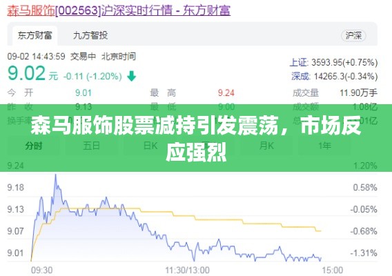 森马服饰股票减持引发震荡,市场反应强烈