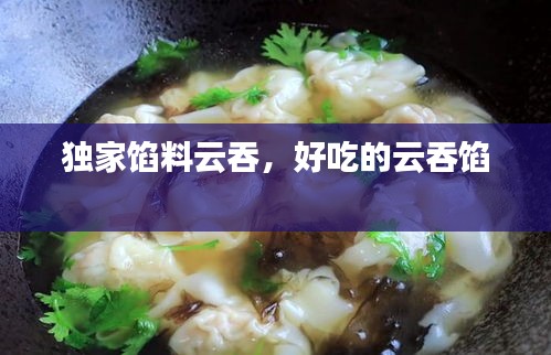 独家馅料云吞,好吃的云吞馅
