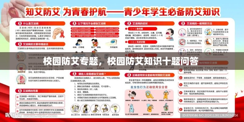 校园防艾专题,校园防艾知识十题问答